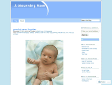 Tablet Screenshot of amourningmom.com